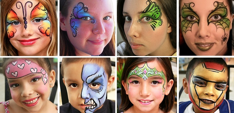 Face Painting, Hire Face Painters
